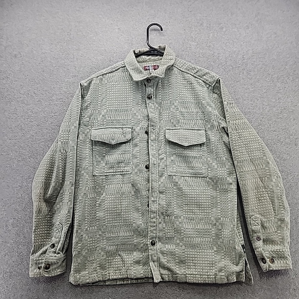 Urban Outfitters Men's  Size Small Chenille Check Over shirt  Mint